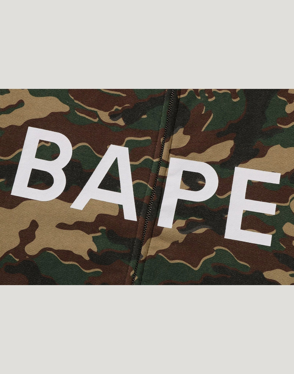 GLITCH WOODLAND CAMO FULL ZIP HOODIE MENS