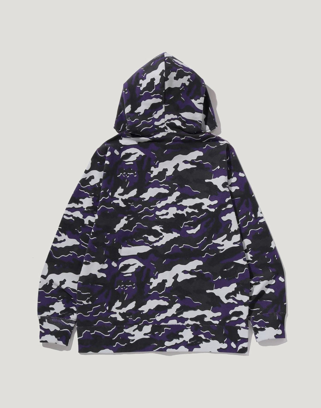 GLITCH WOODLAND CAMO FULL ZIP HOODIE MENS