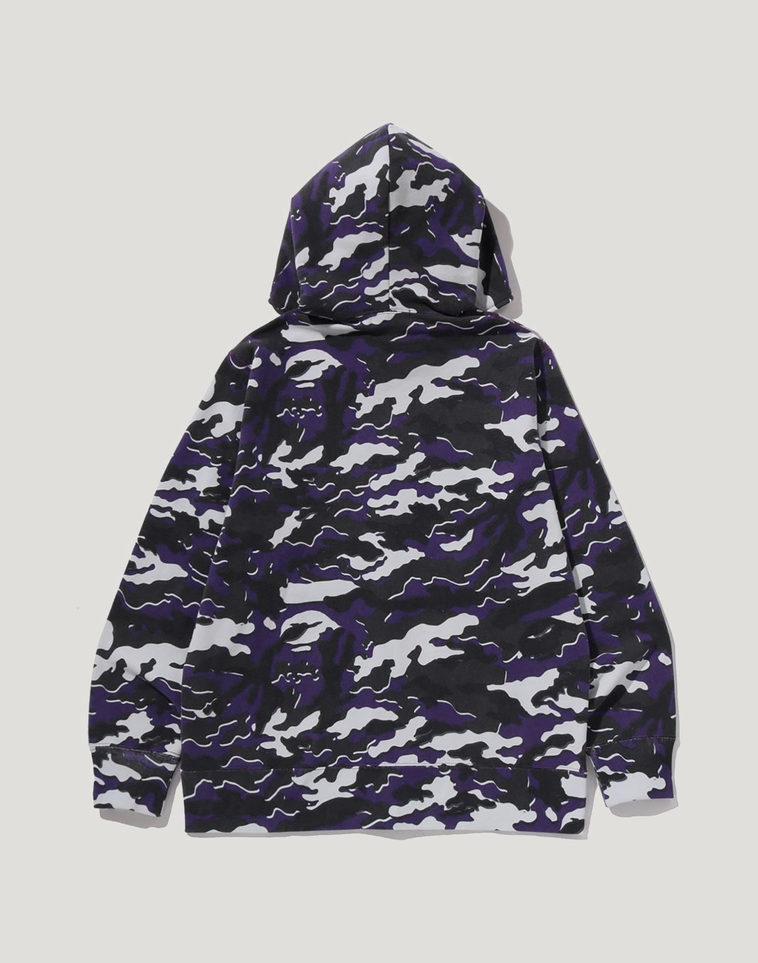 GLITCH WOODLAND CAMO FULL ZIP HOODIE MENS
