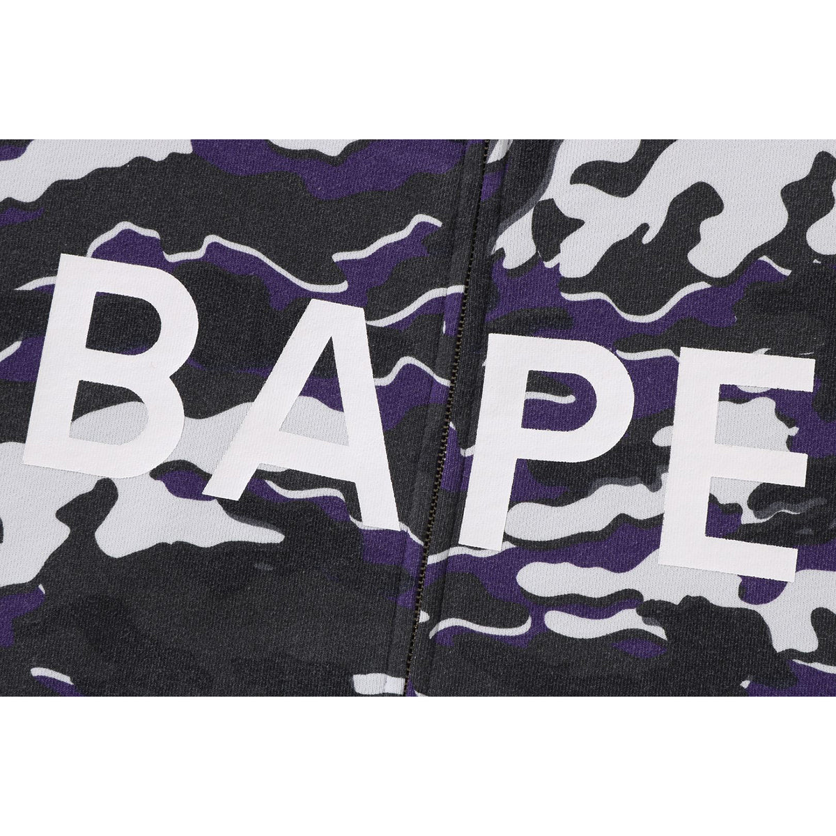 GLITCH WOODLAND CAMO FULL ZIP HOODIE MENS