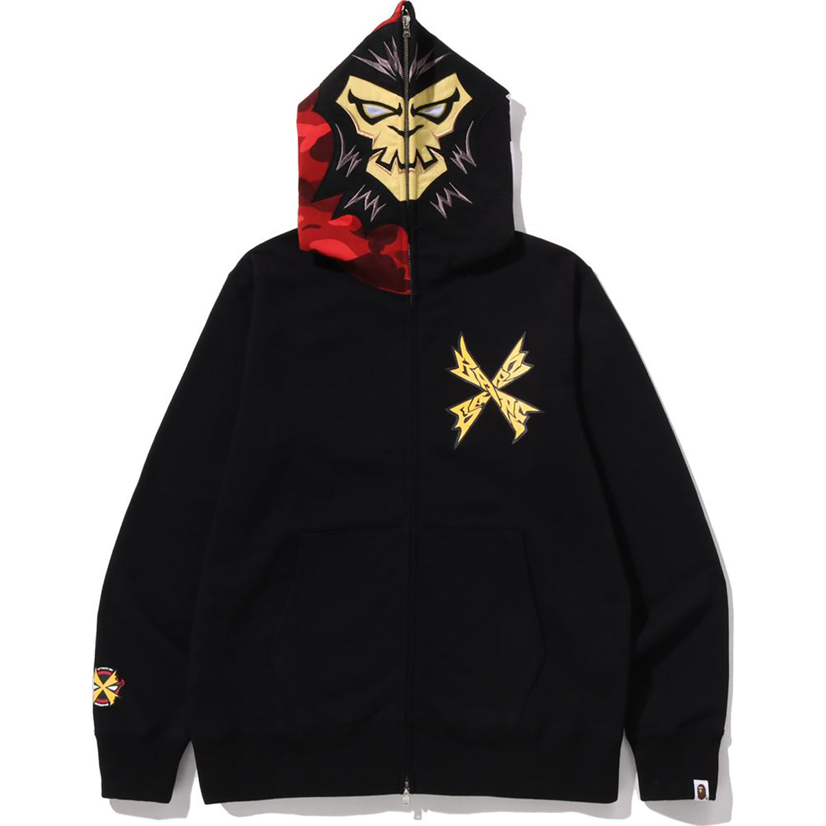 BAPEMAN-X FULL ZIP HOODIE MENS