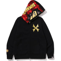 BAPEMAN-X FULL ZIP HOODIE MENS