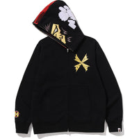 BAPEMAN-X FULL ZIP HOODIE MENS