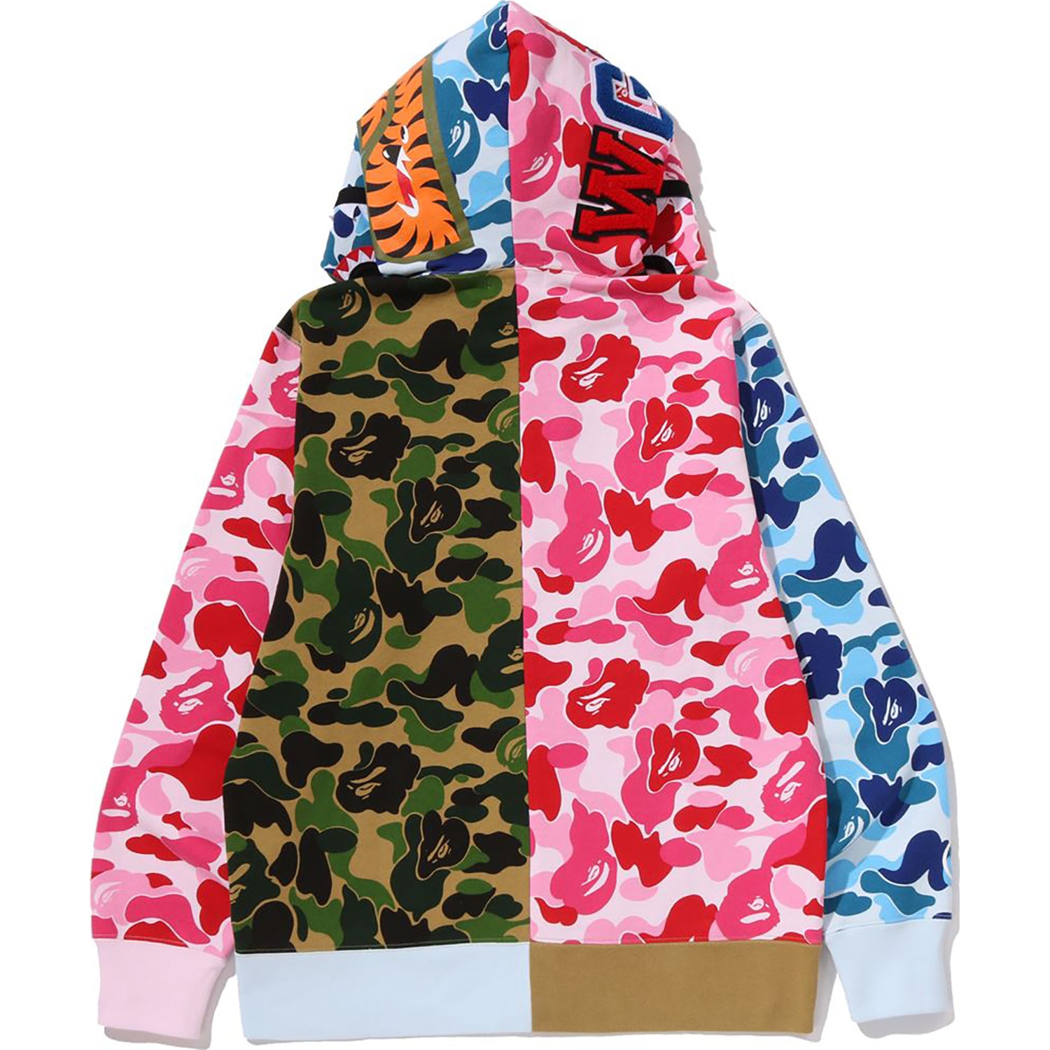 トップス ABC CAMO CRAZY SHARK FULL ZIP HOODIE ABC CAMO CRAZY SHARK FULL ZIP HOODIE MENS – us.bape.com