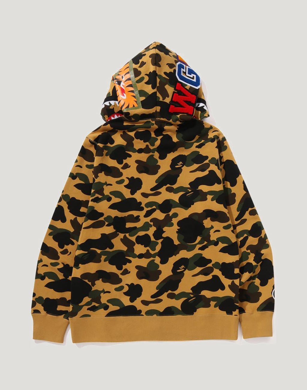 1ST CAMO SHARK FULL ZIP HOODIE MENS