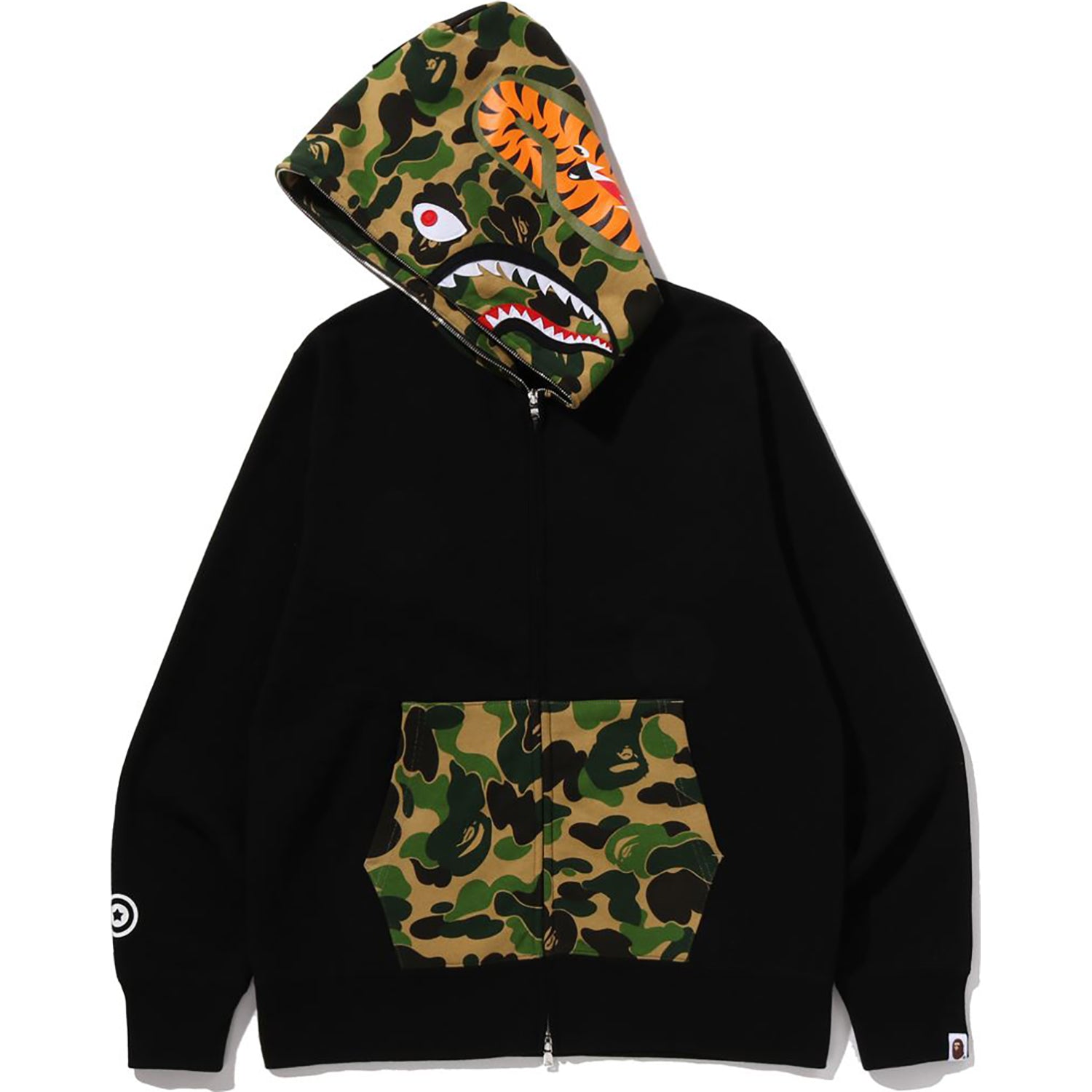 ABC CAMO SHARK FULL ZIP HOODIE MENS – us.bape.com