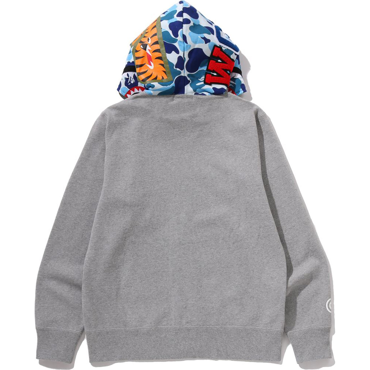 ABC CAMO SHARK FULL ZIP HOODIE MENS