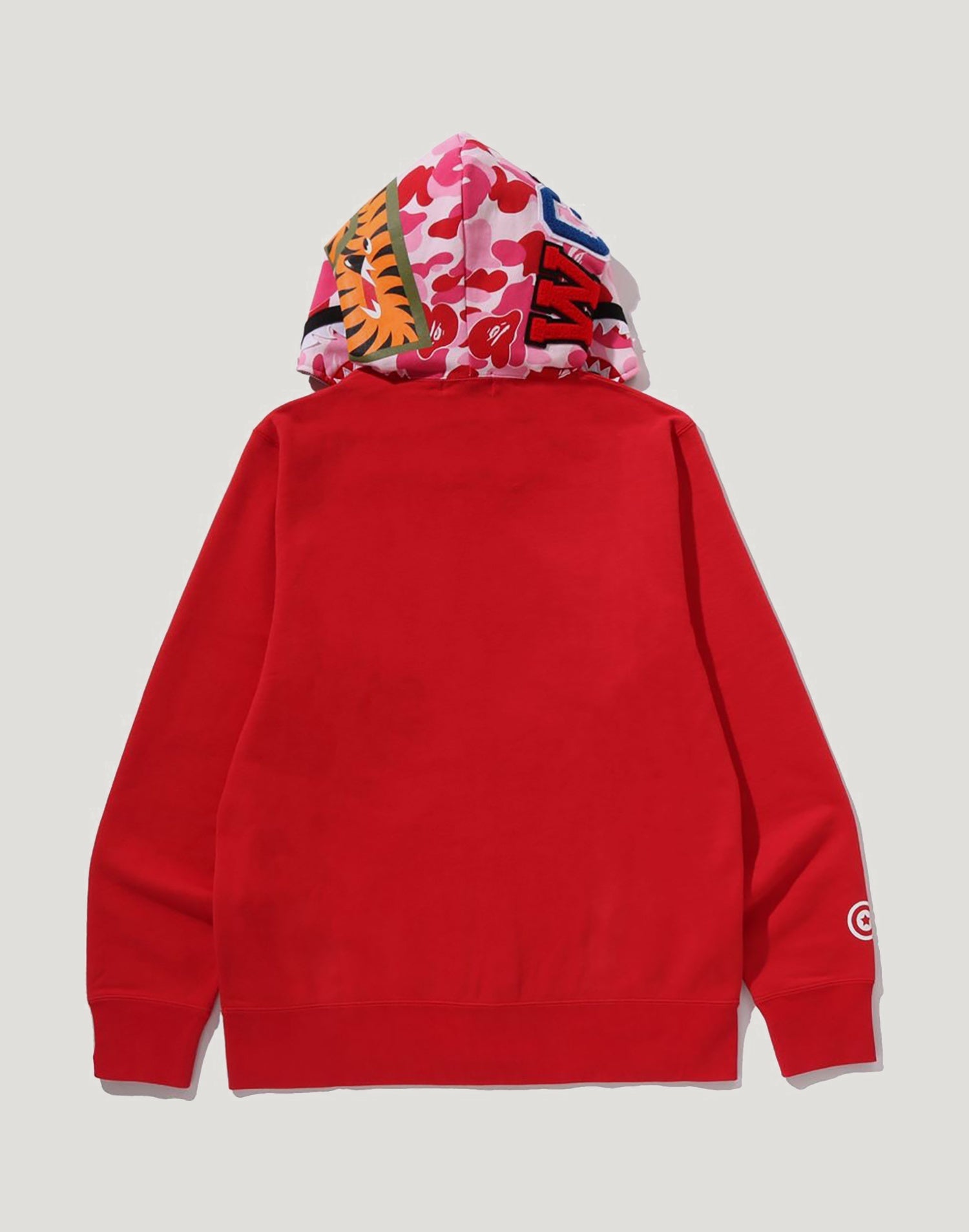 ABC CAMO SHARK FULL ZIP HOODIE MENS