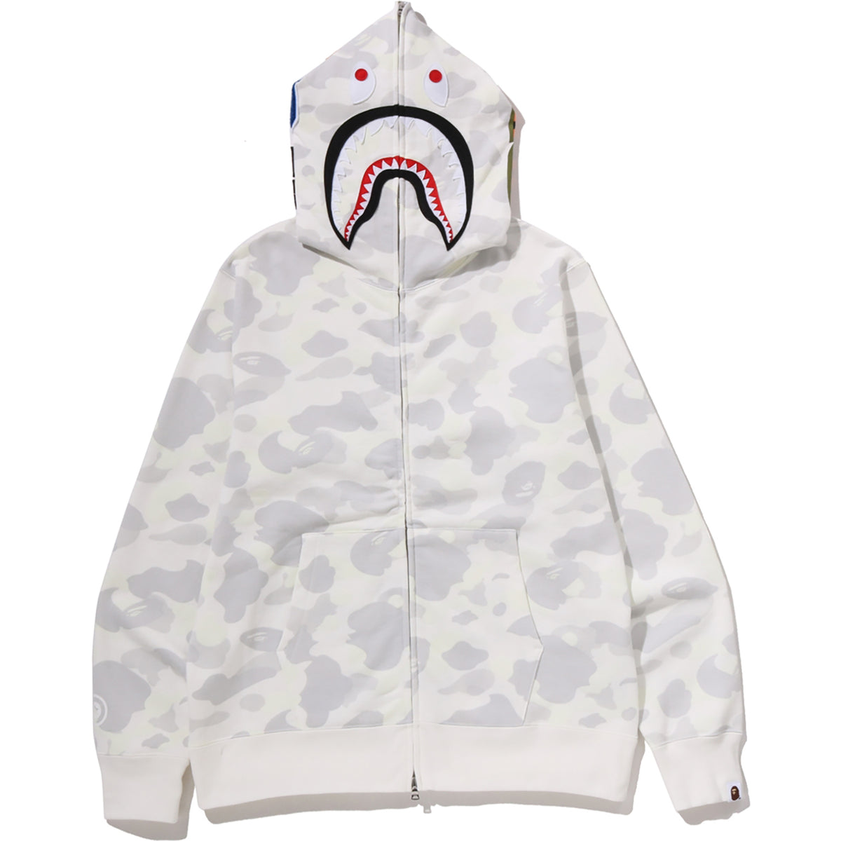 CITY CAMO SHARK REGULAR FIT FULL ZIP HOODIE MENS