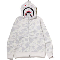 CITY CAMO SHARK REGULAR FIT FULL ZIP HOODIE MENS