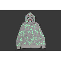 CITY CAMO SHARK REGULAR FIT FULL ZIP HOODIE MENS