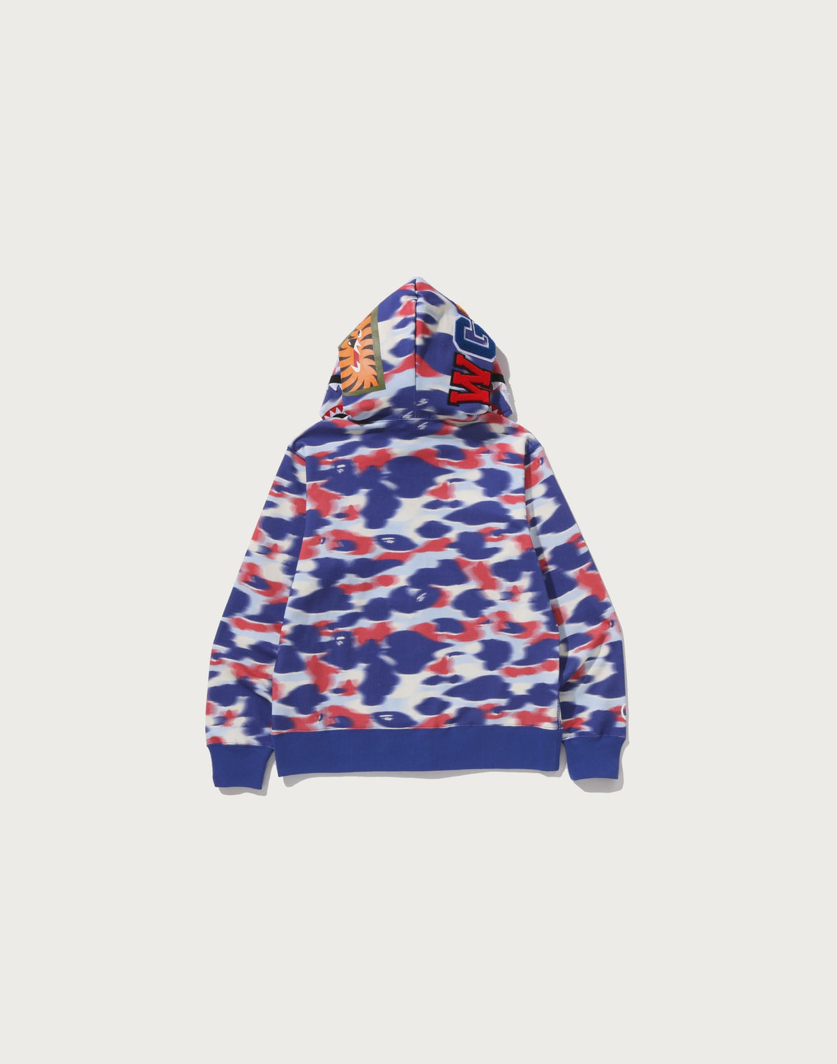 SCREEN CAMO SHARK FULL ZIP HOODIE MENS