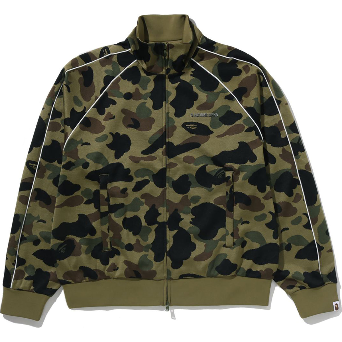 1ST CAMO LOGO RELAXED FIT TRACK JACKET MENS