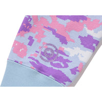 MULTI PIXEL CAMO SHARK FULL ZIP HOODIE LADIES