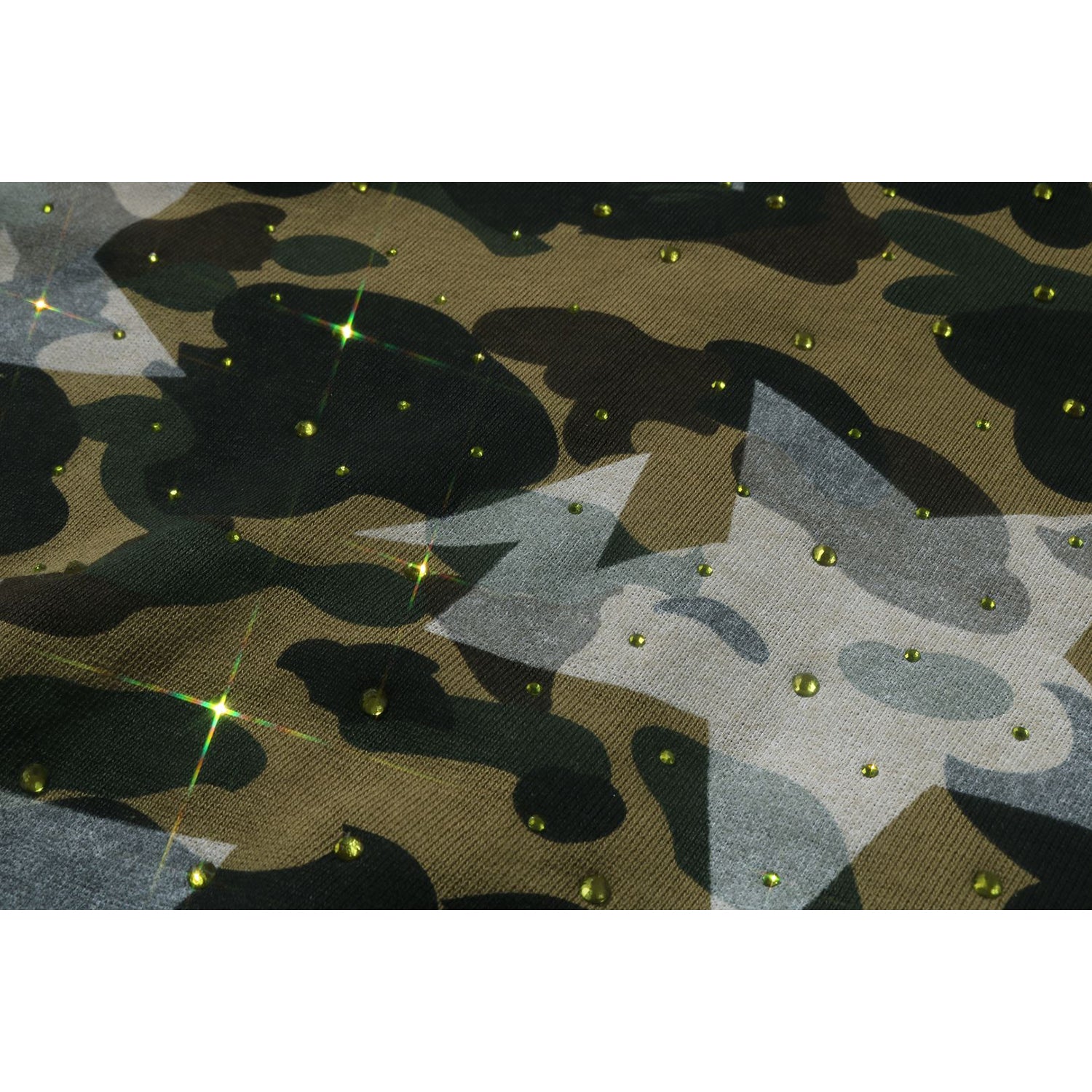 STA OVER PRINT 1ST CAMO CRYSTAL STONE COLLEGE FULL ZIP HOODIE