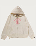 COLLEGE ZIP HOODIE LADIES