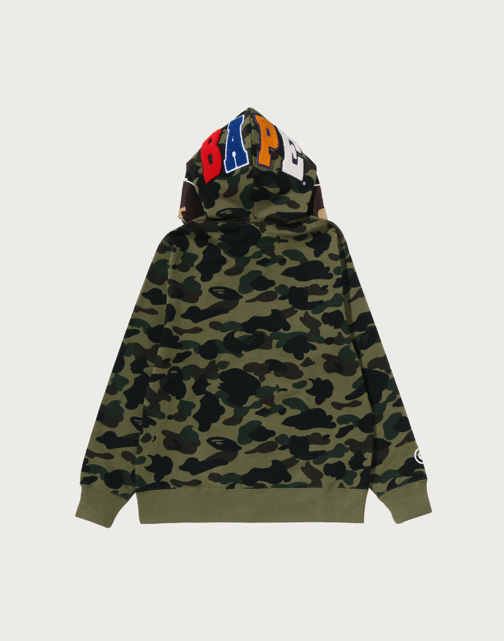 1ST CAMO 2ND APE FULL ZIP HOODIE MENS