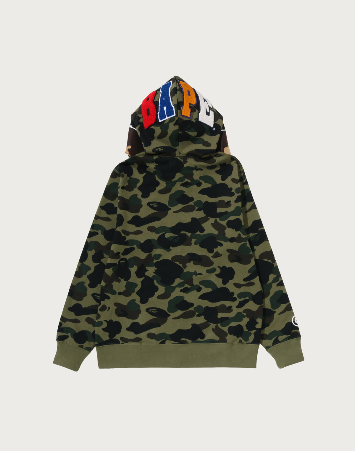 1ST CAMO 2ND APE FULL ZIP HOODIE MENS