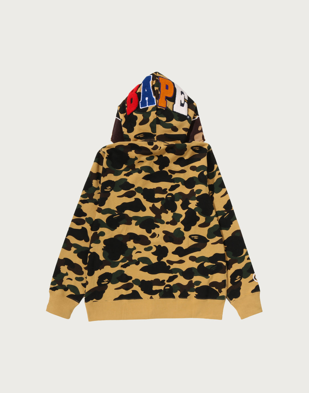1ST CAMO 2ND APE FULL ZIP HOODIE MENS