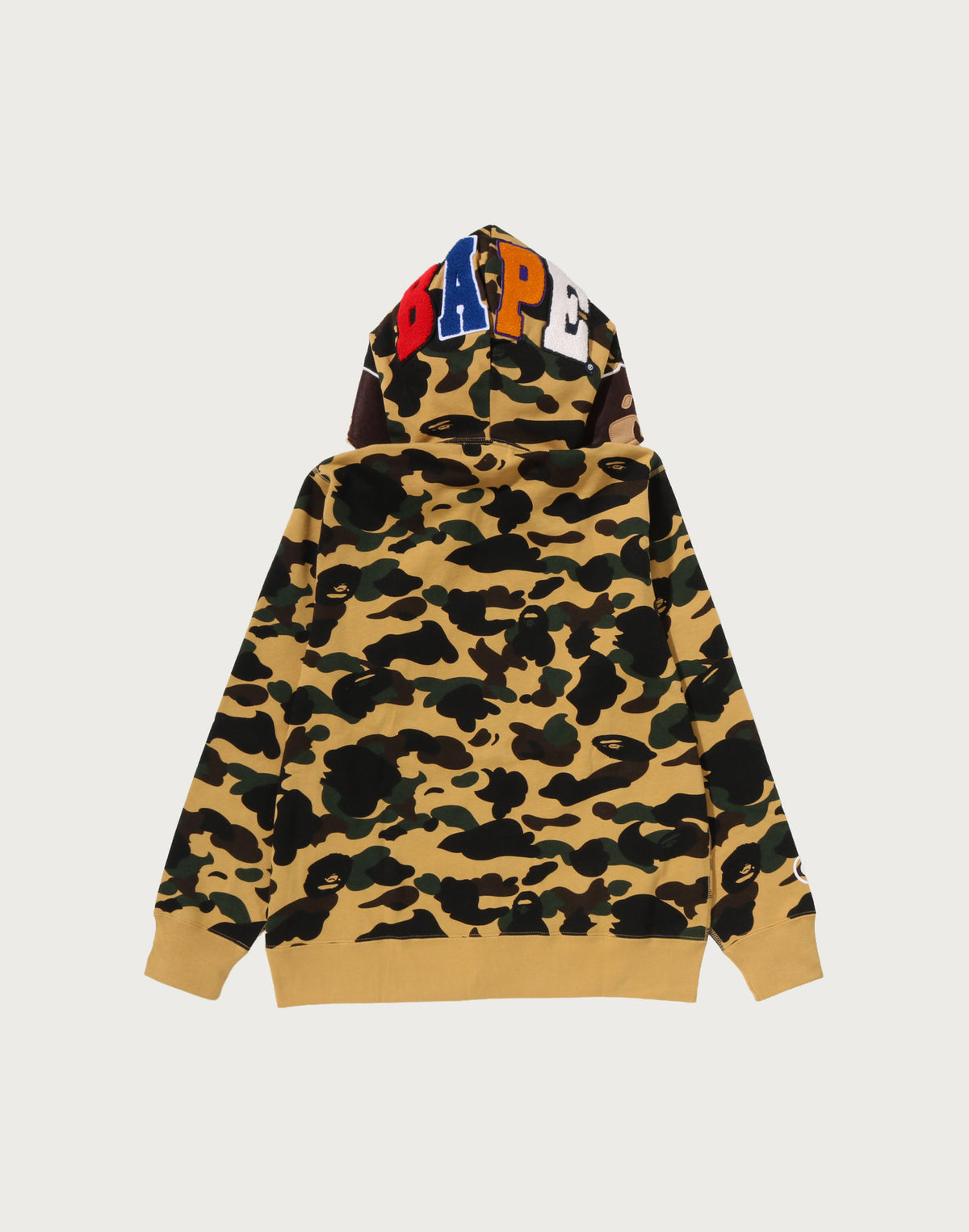 1ST CAMO 2ND APE FULL ZIP HOODIE MENS