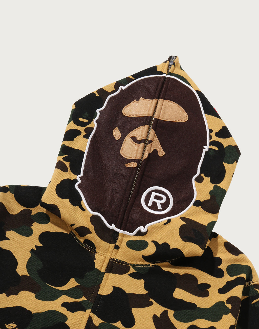 1ST CAMO 2ND APE FULL ZIP HOODIE MENS