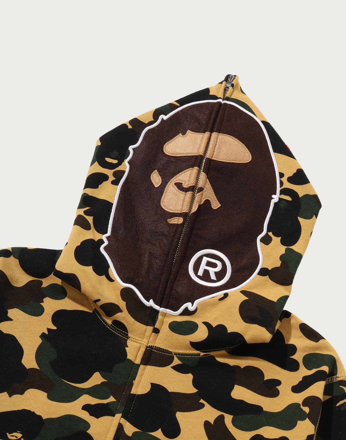 1ST CAMO 2ND APE FULL ZIP HOODIE MENS