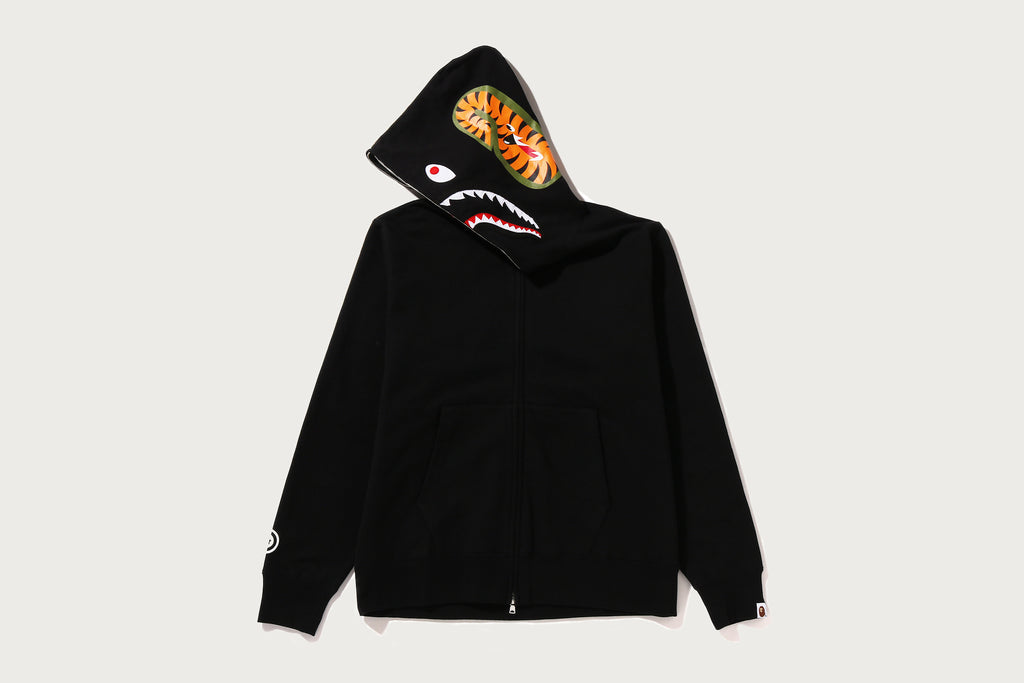 SHARK FULL ZIP HOODIE MENS