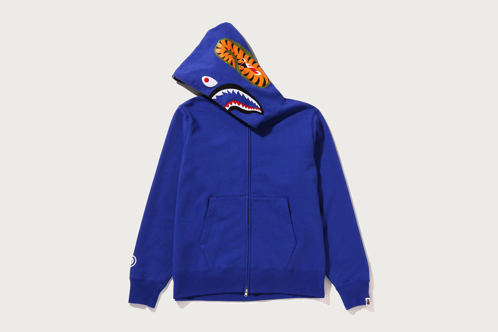 SHARK FULL ZIP HOODIE MENS