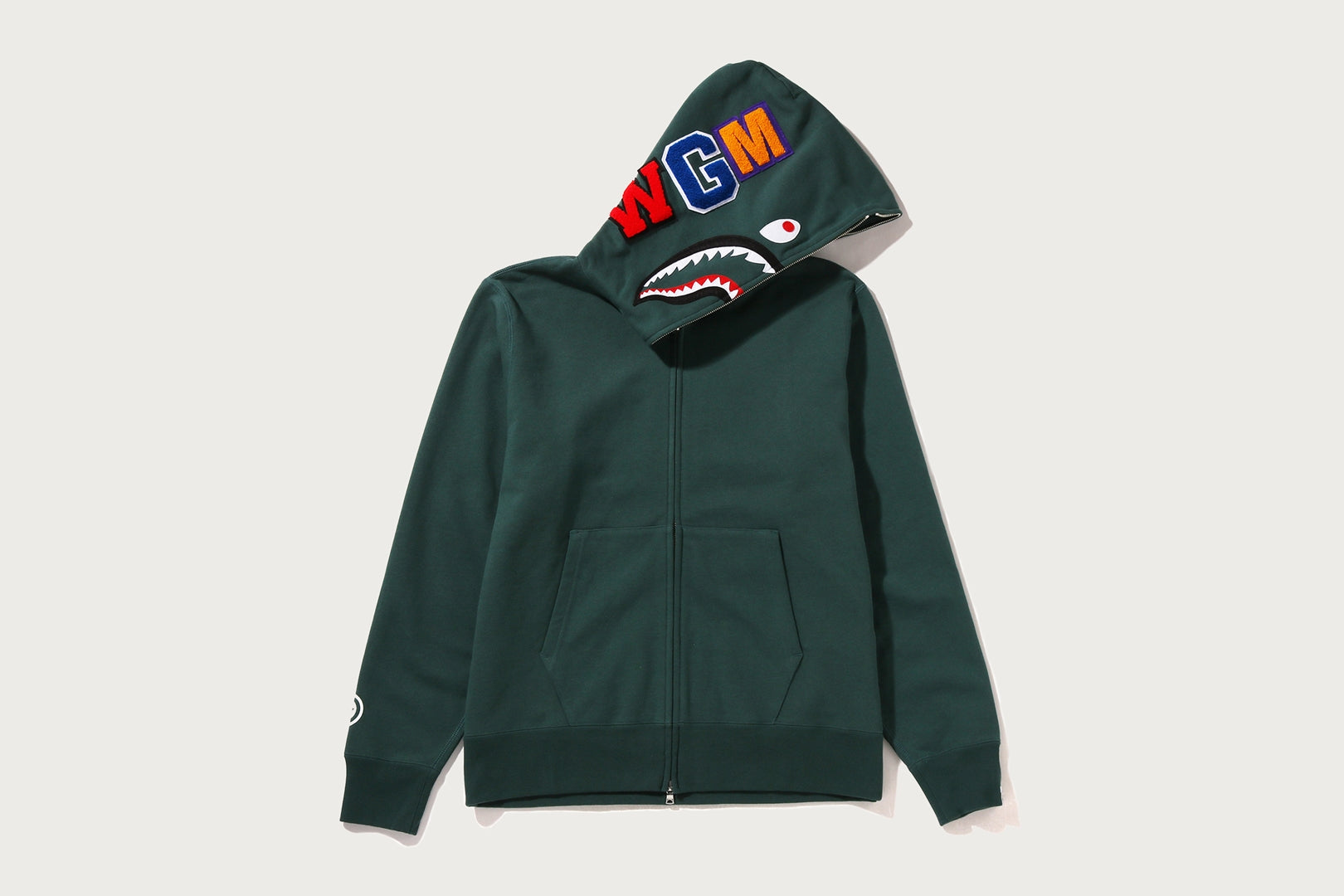 SHARK FULL ZIP HOODIE MENS