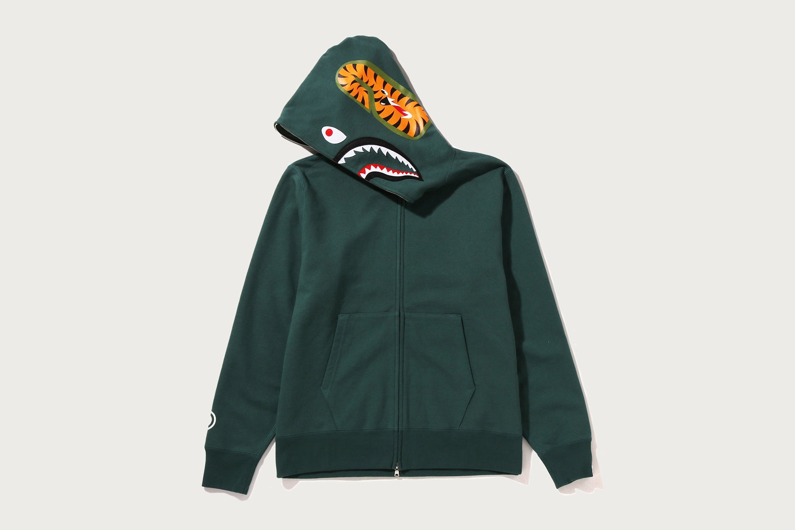 SHARK FULL ZIP HOODIE MENS
