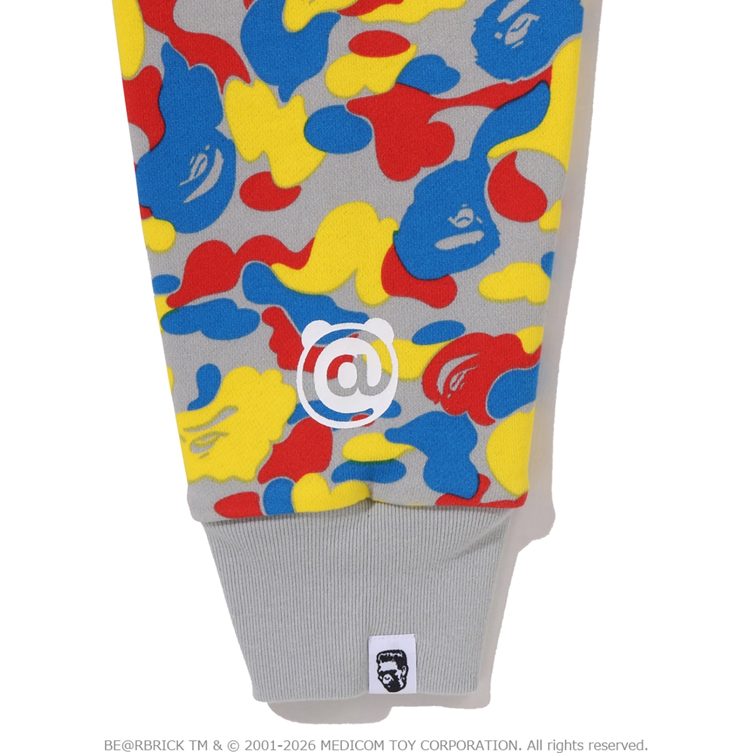 MEDICOM TOY 30TH ANNIV. BE@R SHARK FULL ZIP REVERSIBLE HOODIE MENS