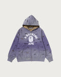 DESTROY LAYERED RELAXED ZIP HOODIE MENS