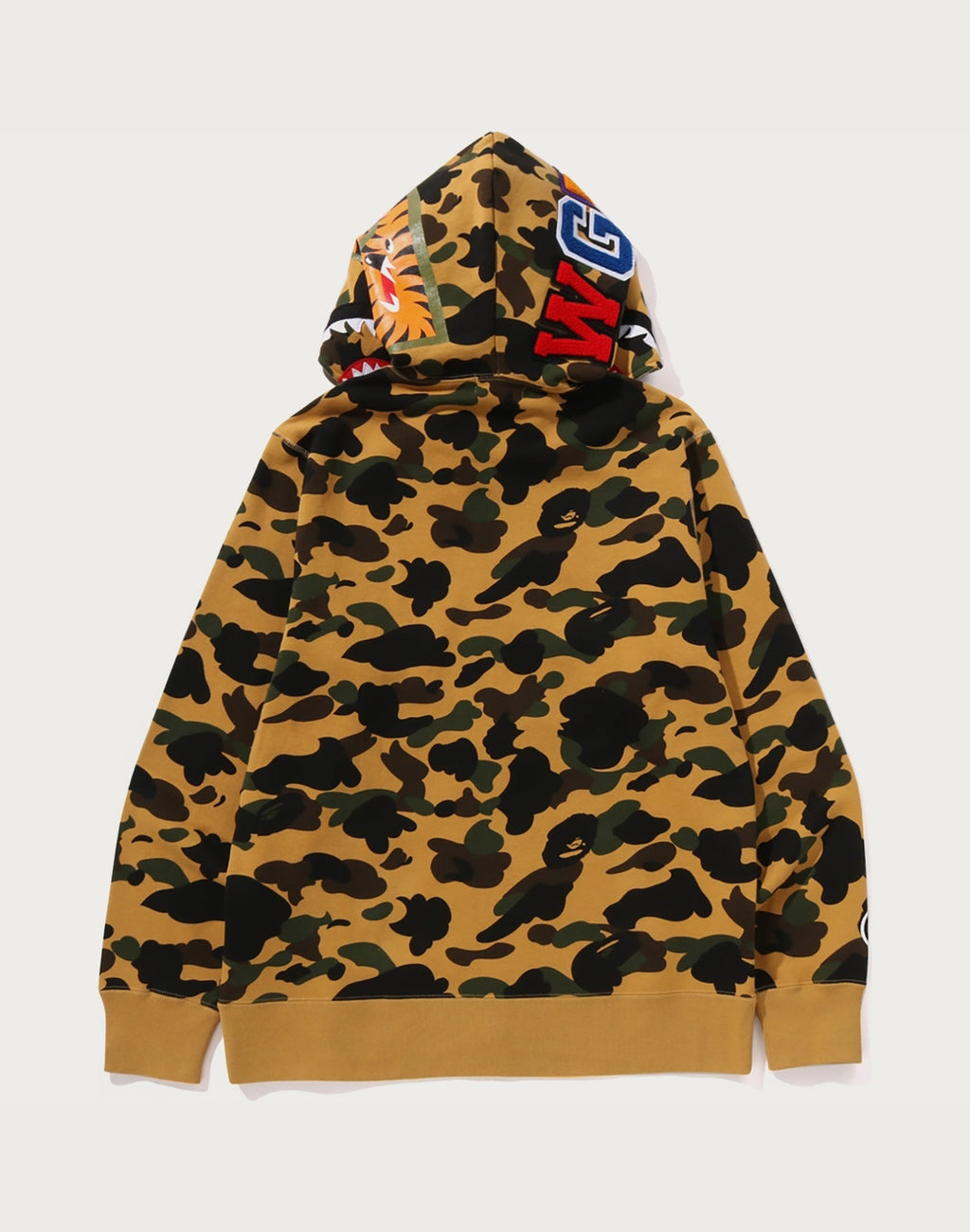 1ST CAMO SHARK FULL ZIP HOODIE MENS