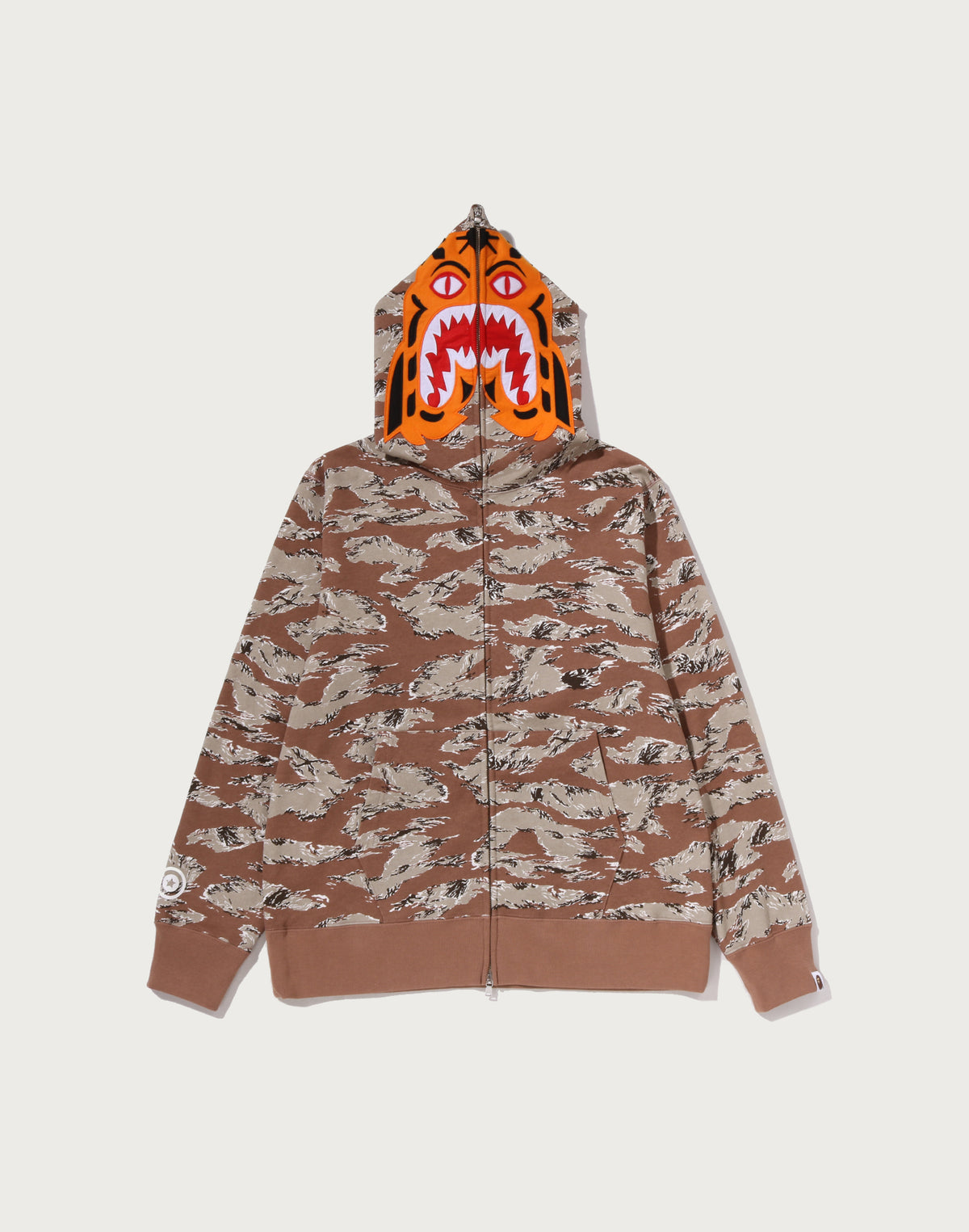 TIGER CAMO TIGER FULL ZIP HOODIE MENS