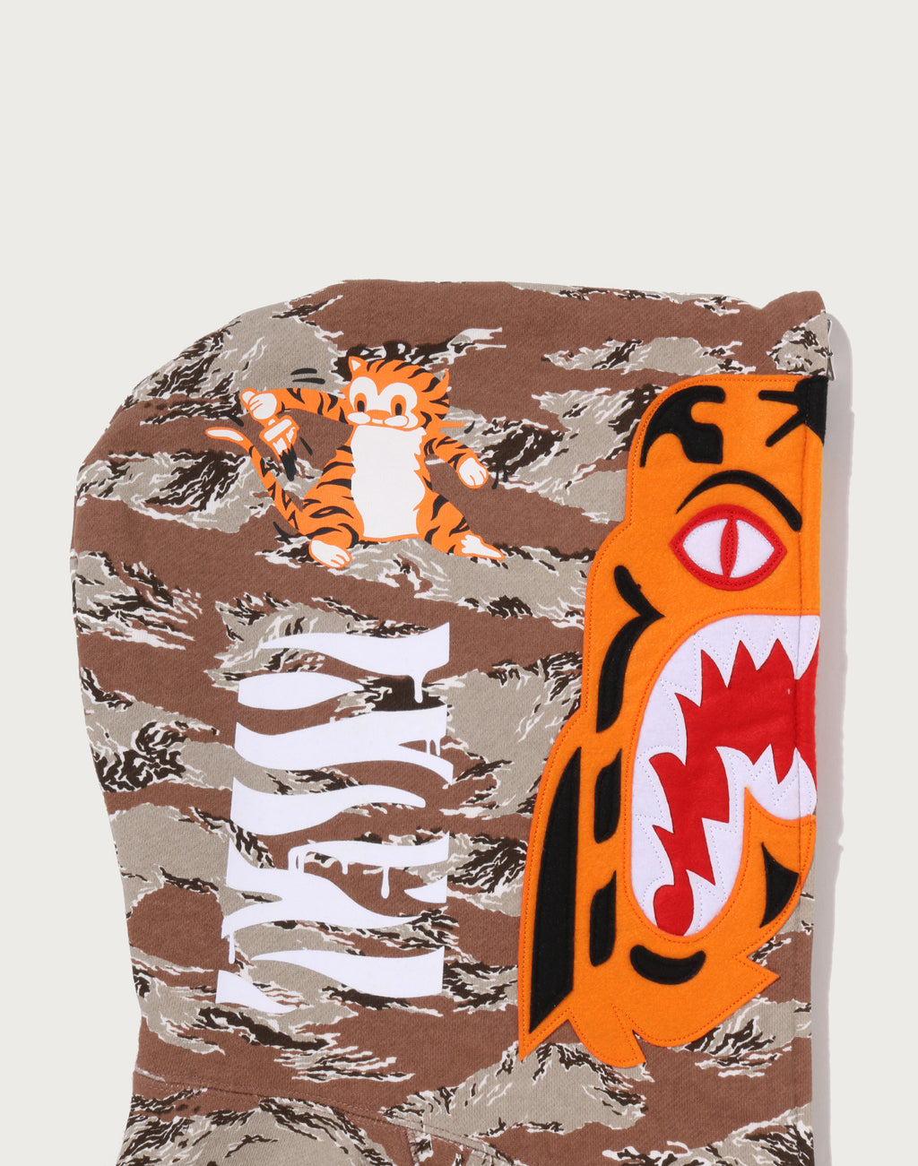 TIGER CAMO TIGER FULL ZIP HOODIE MENS