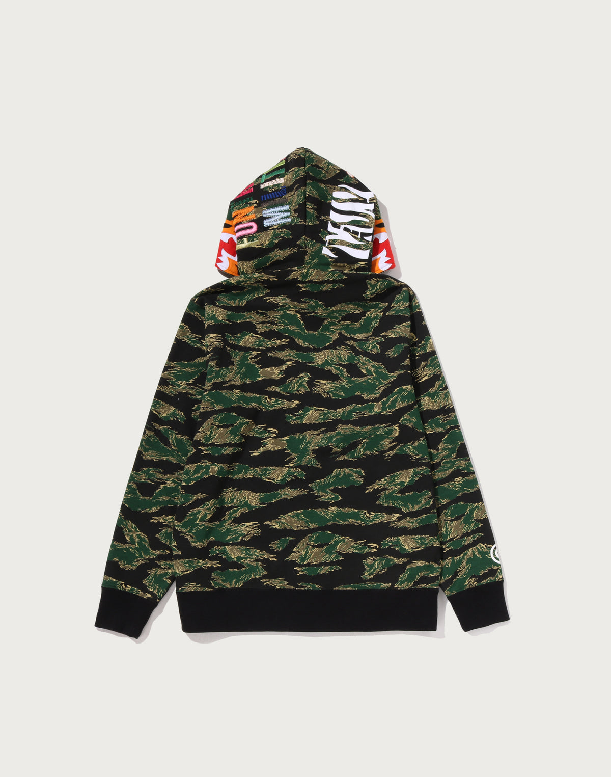 TIGER CAMO TIGER FULL ZIP HOODIE MENS