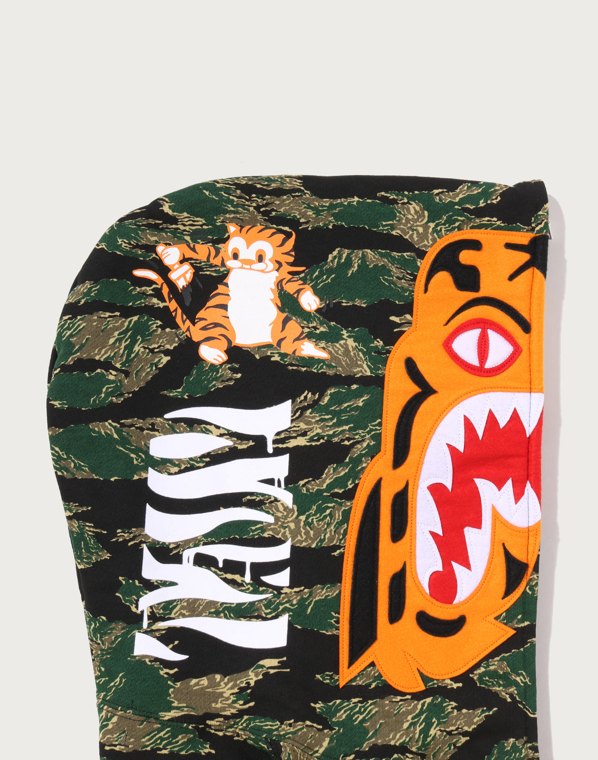 TIGER CAMO TIGER FULL ZIP HOODIE MENS