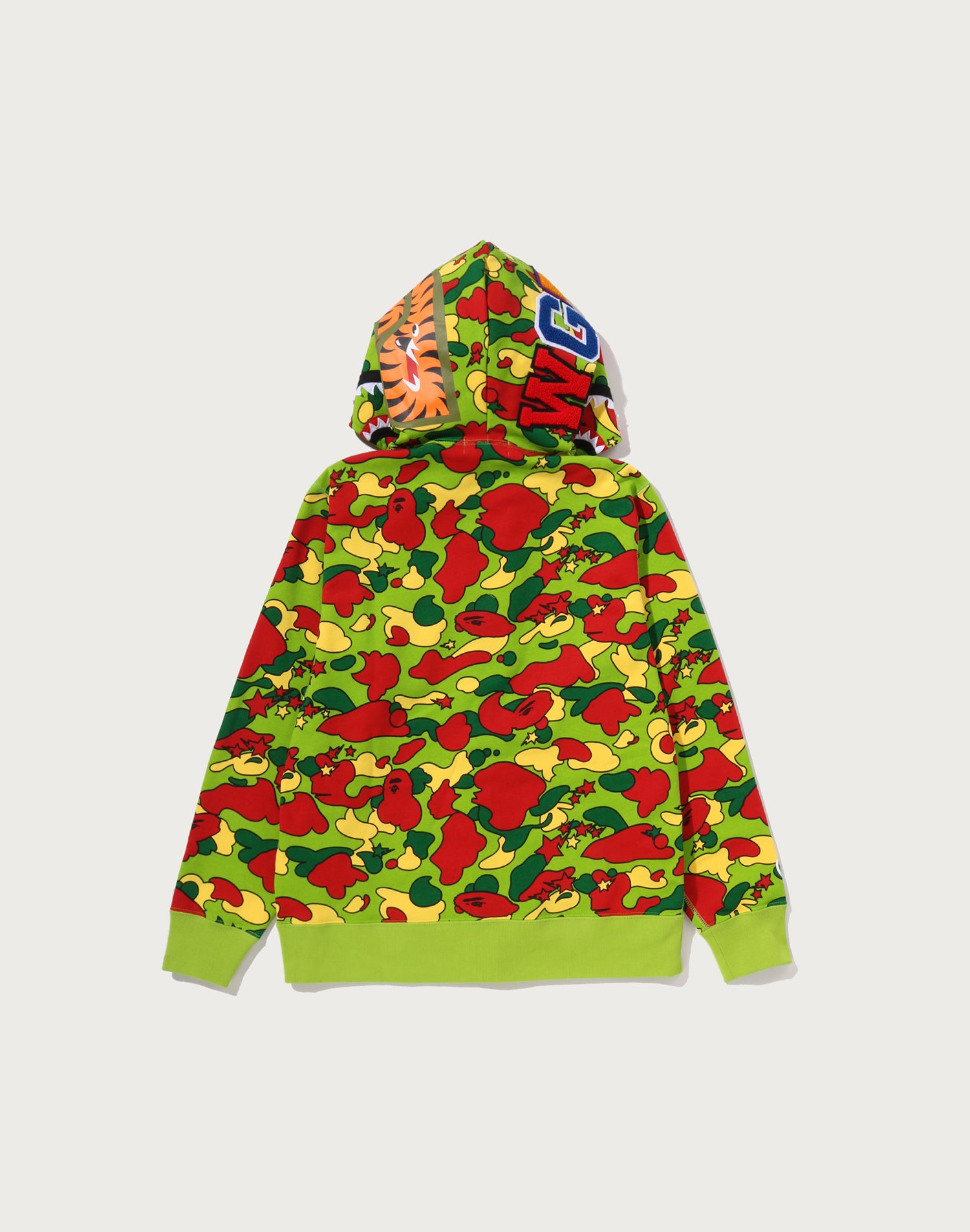 STA CAMO SHARK FULL ZIP HOODIE MENS