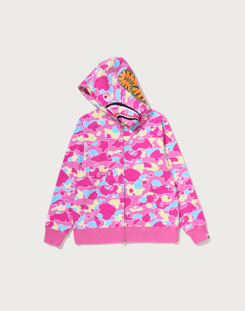 STA CAMO SHARK FULL ZIP HOODIE MENS