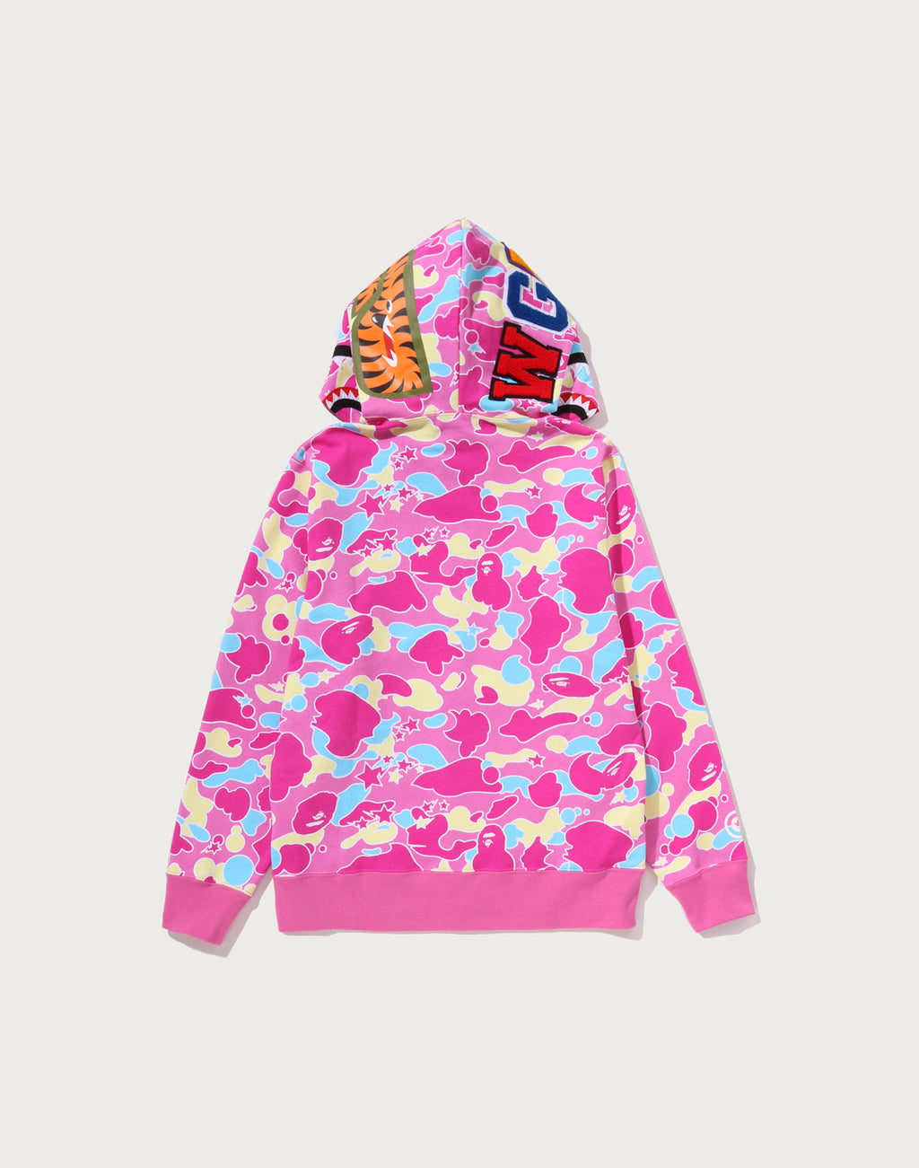 STA CAMO SHARK FULL ZIP HOODIE MENS