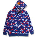 STA STRIKE CAMO SHARK RELAXED FIT FULL ZIP HOODIE MENS