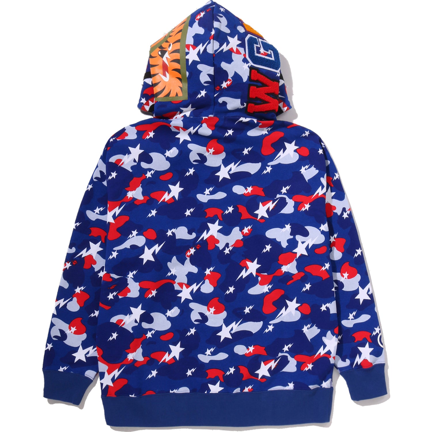 STA STRIKE CAMO SHARK RELAXED FIT FULL ZIP HOODIE MENS – us.bape.com