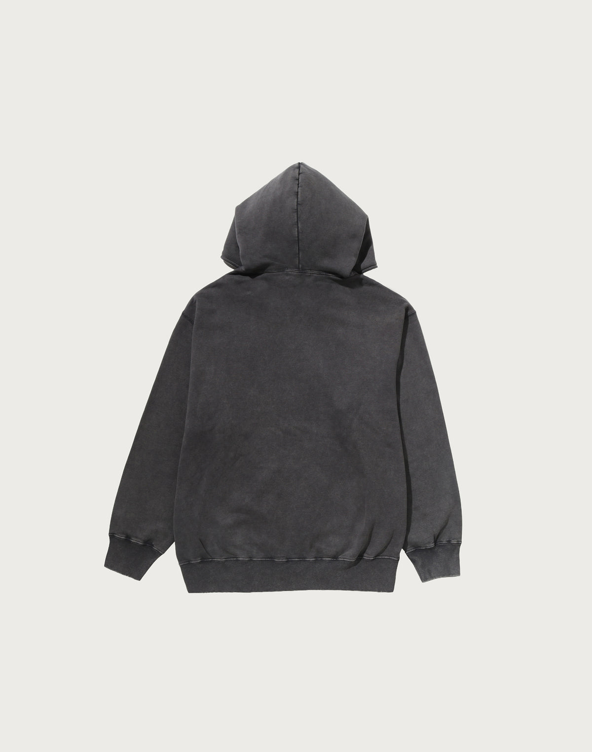 GARMENT DYED ONE POINT RELAXED FIT FULL ZIP HOODIE MENS