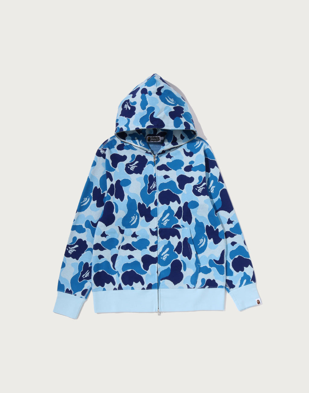 ABC CAMO JACQUARD FULL ZIP HOODIE MENS