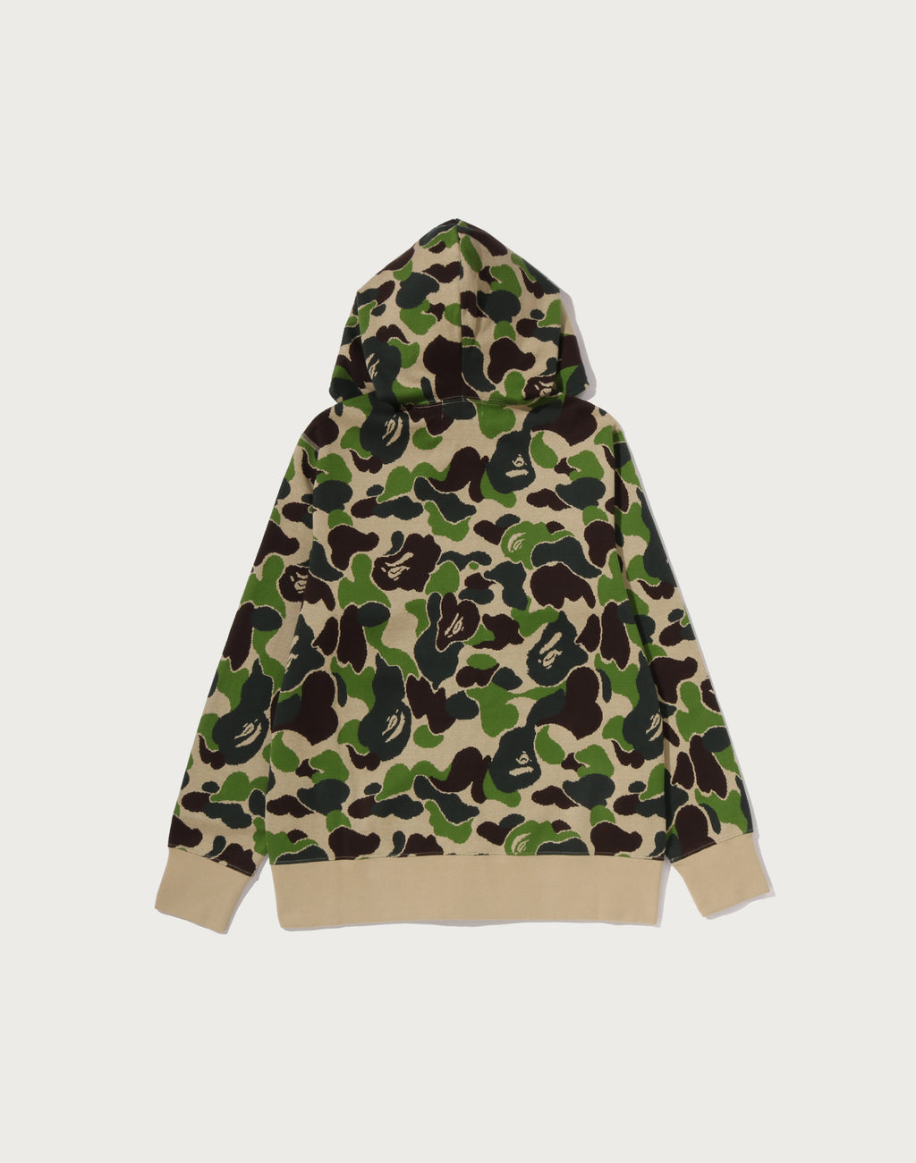 ABC CAMO JACQUARD FULL ZIP HOODIE MENS