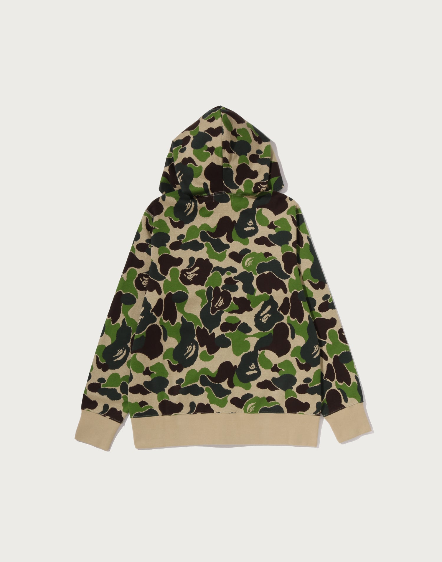 ABC CAMO JACQUARD FULL ZIP HOODIE MENS