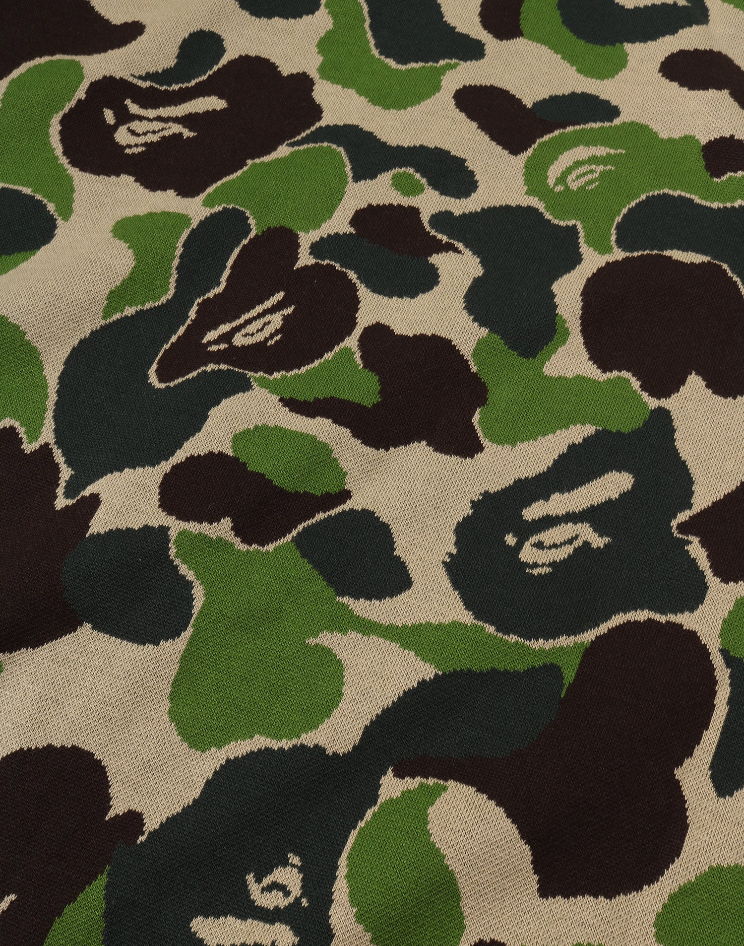 ABC CAMO JACQUARD FULL ZIP HOODIE MENS