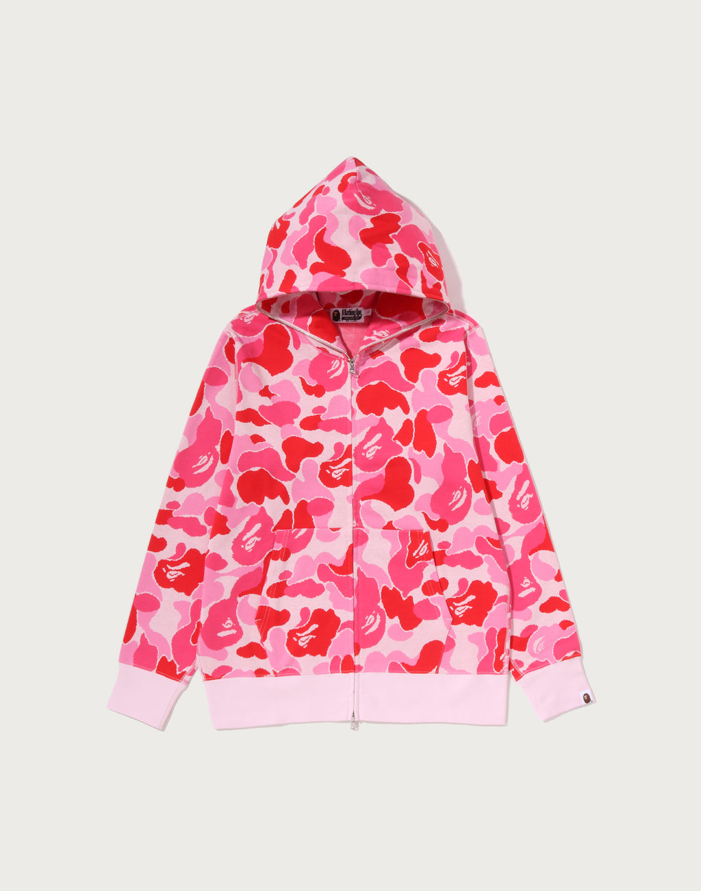 ABC CAMO JACQUARD FULL ZIP HOODIE MENS