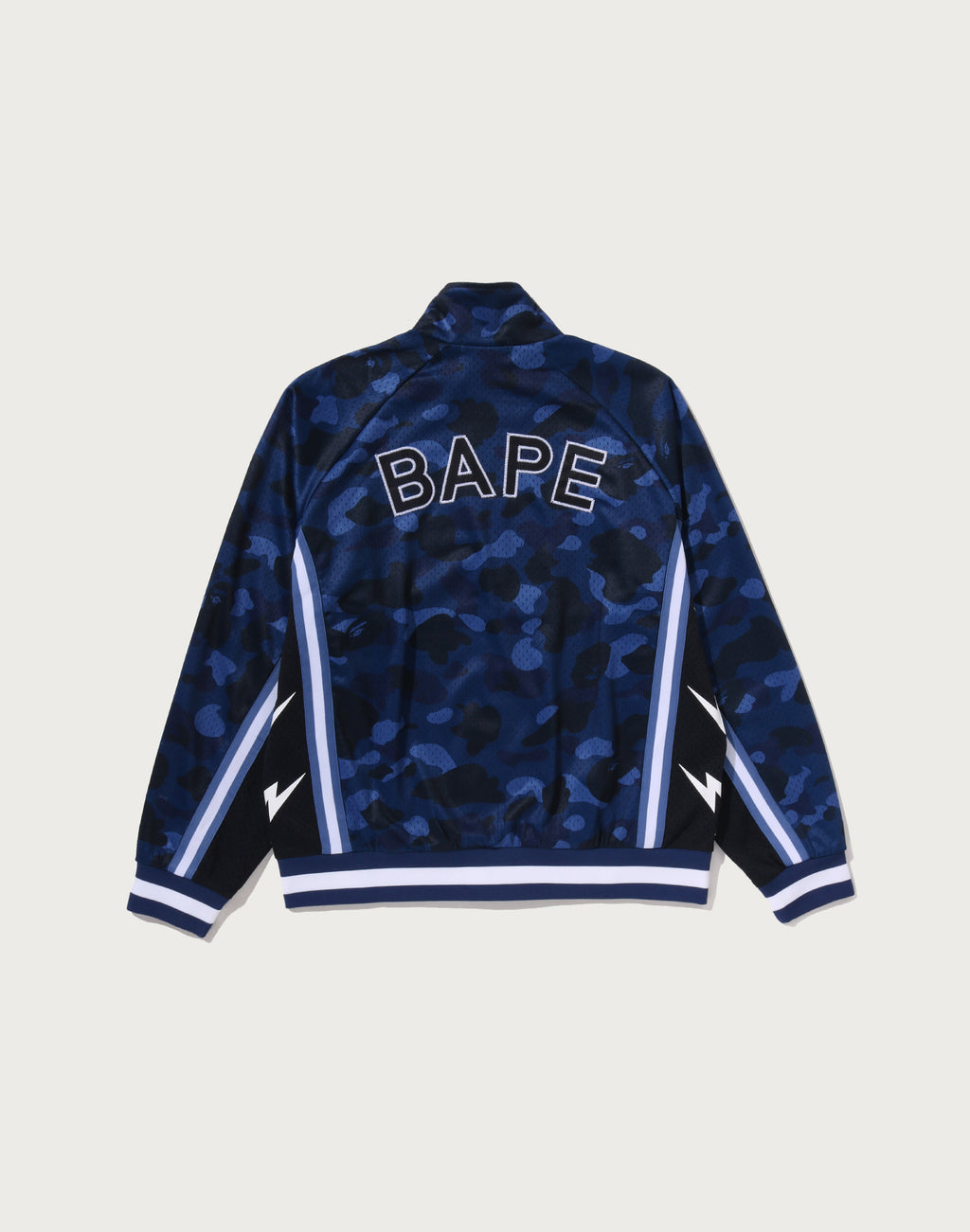 COLOR CAMO MESH RELAXED FIT TRACK JACKET MENS