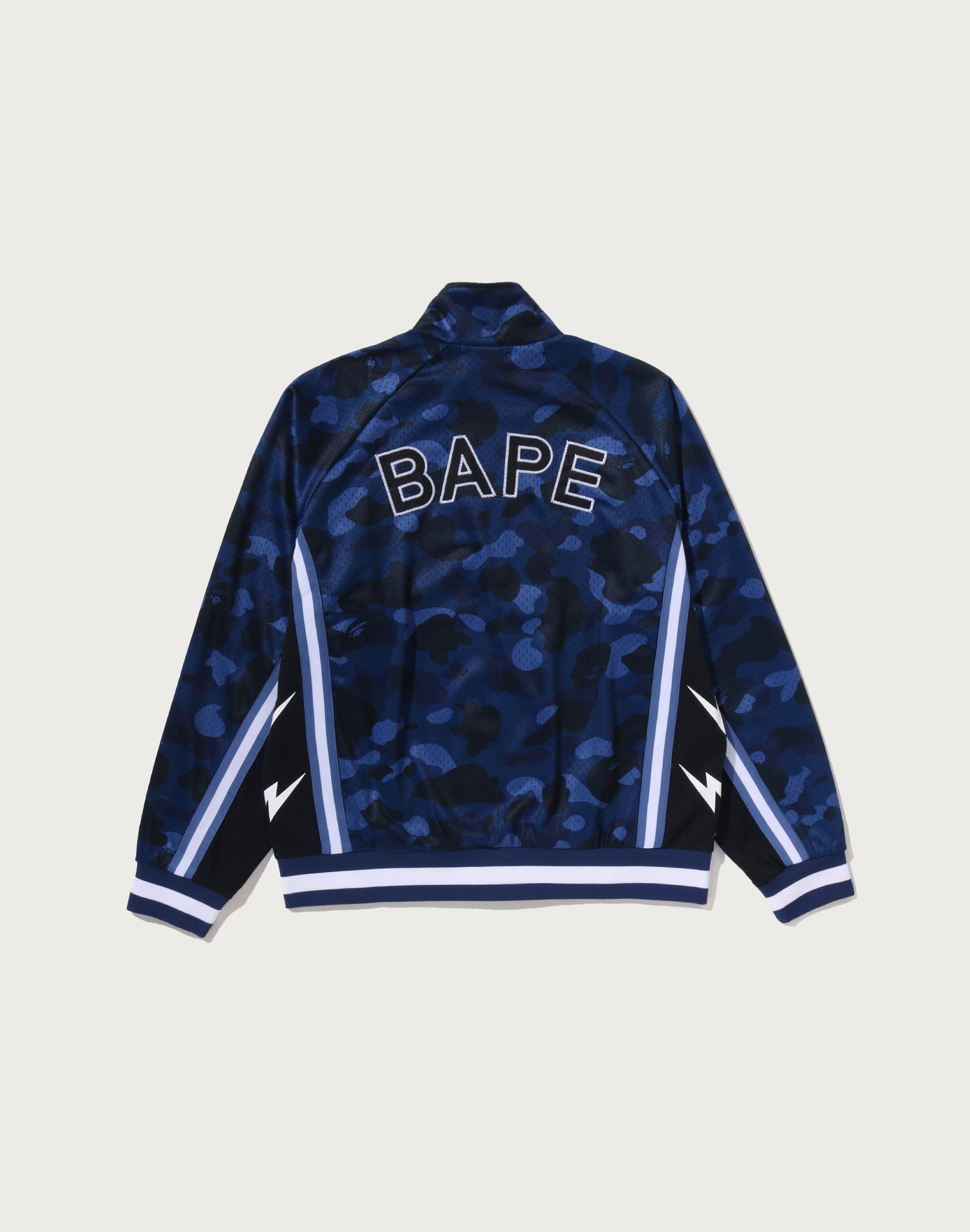 COLOR CAMO MESH RELAXED FIT TRACK JACKET MENS